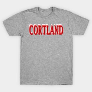 cortland text gradient T-Shirt